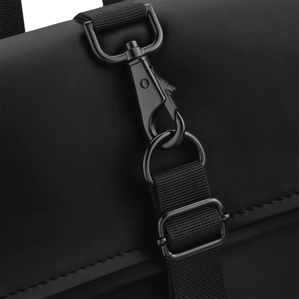 BG335 - Rugzak met roll-top klep in mat polyurethaan