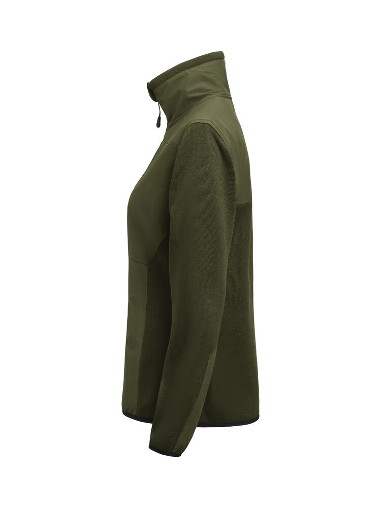Jobman - 1274 Women's Fleece Jacket Olijfgroen S