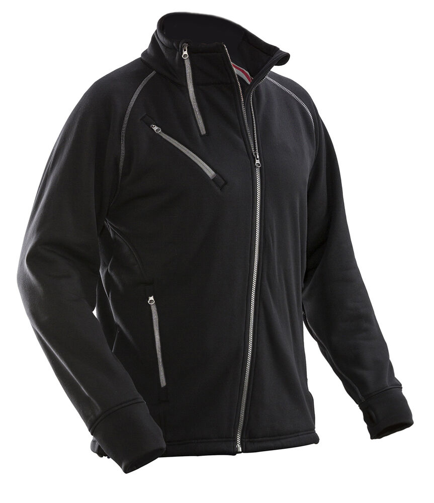 Jobman - 5153 Functional Jacket - Zwart/Donkergrijs