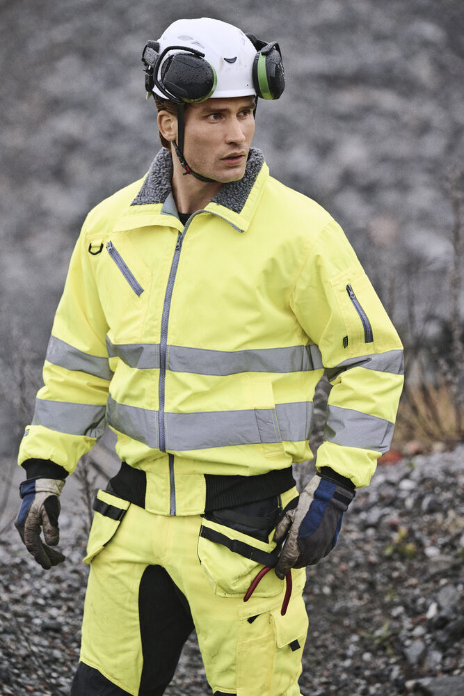 Jobman - 1359 Hi-Vis Pilot Jacket Geel 4XL