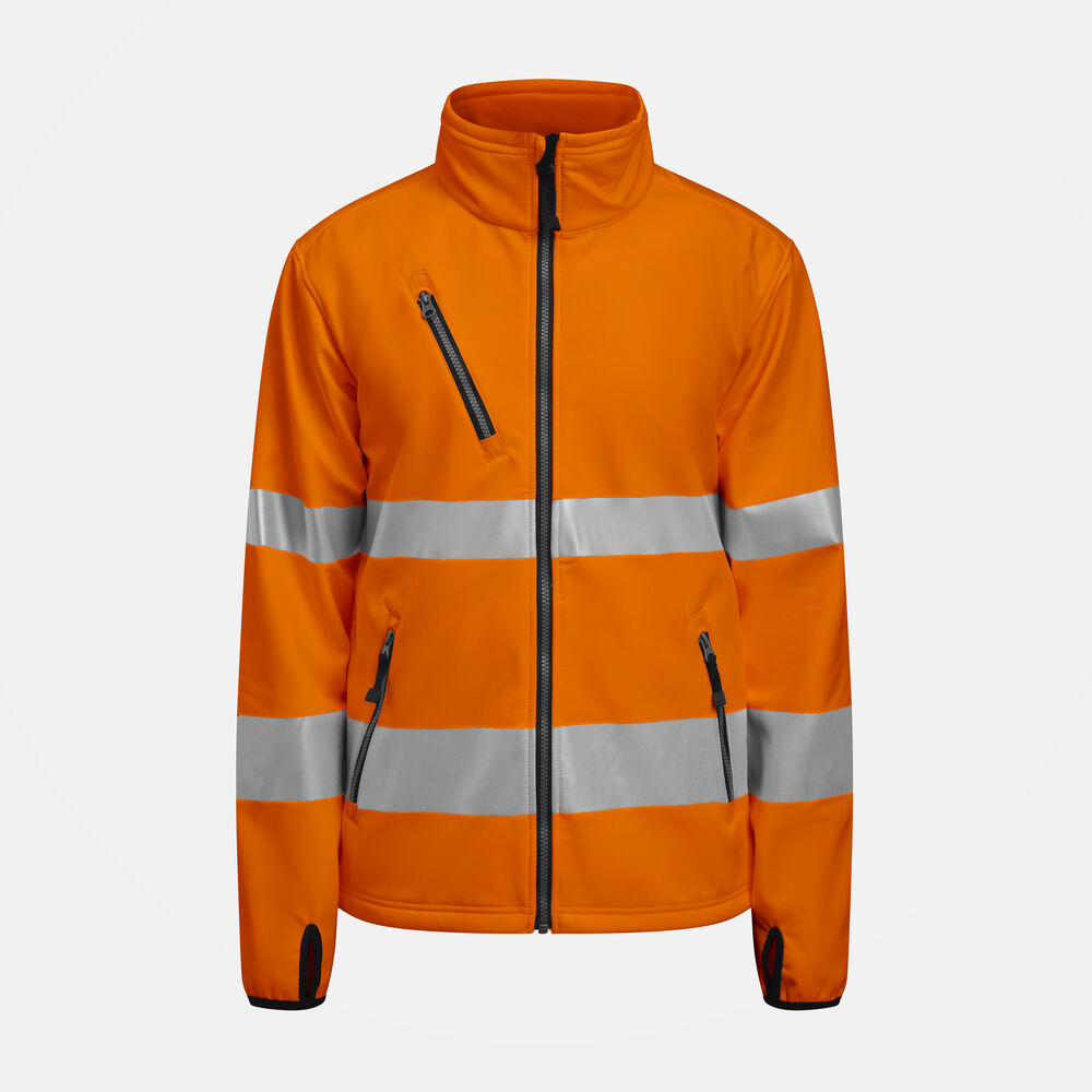 Jobman - 1202 Hi-Vis Softshell Jacket - oranje