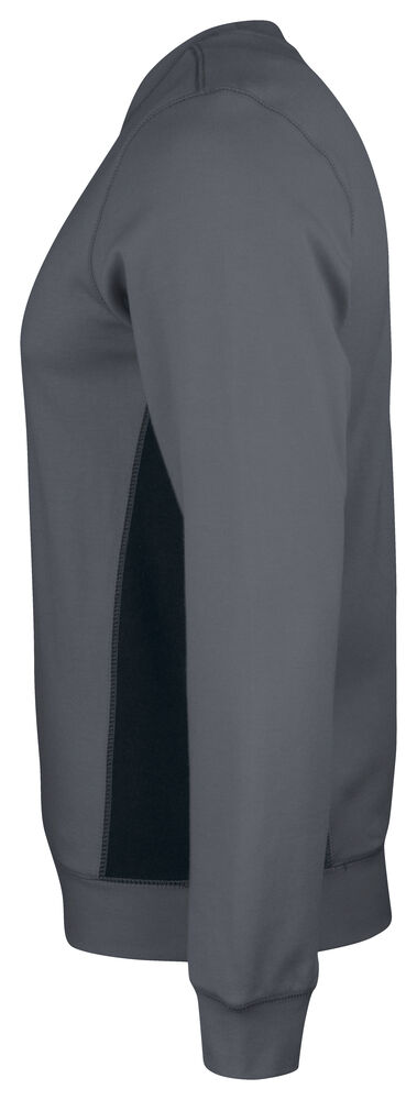 Jobman - 5402 Roundneck Sweatshirt Donkergrijs/Zwart M