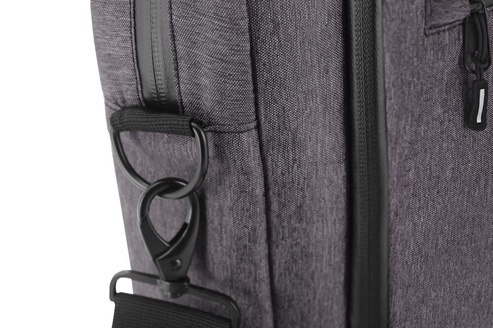 Clique - Laptop Bag Antraciet Melange One size