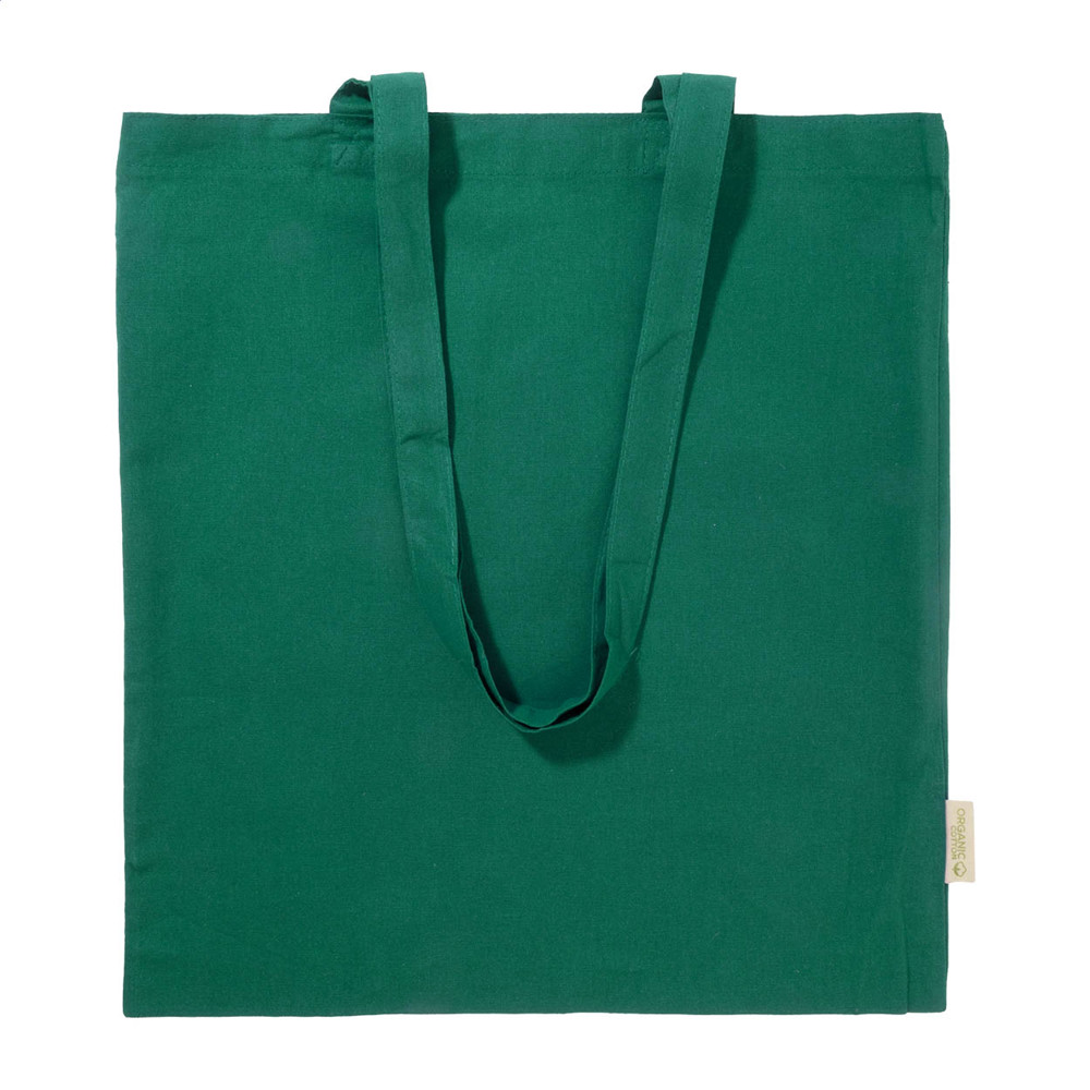 Borough - katoenen boodschappentas - groen
