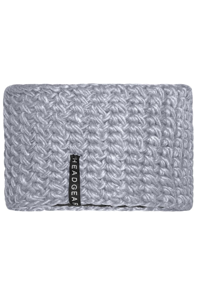 Crocheted Headband - Silver
