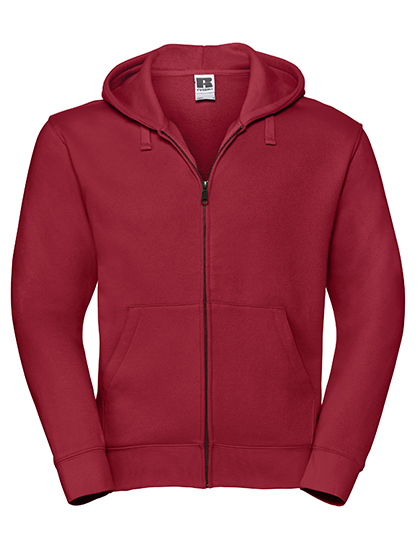 Authentic Zipped Hood - Classic Red