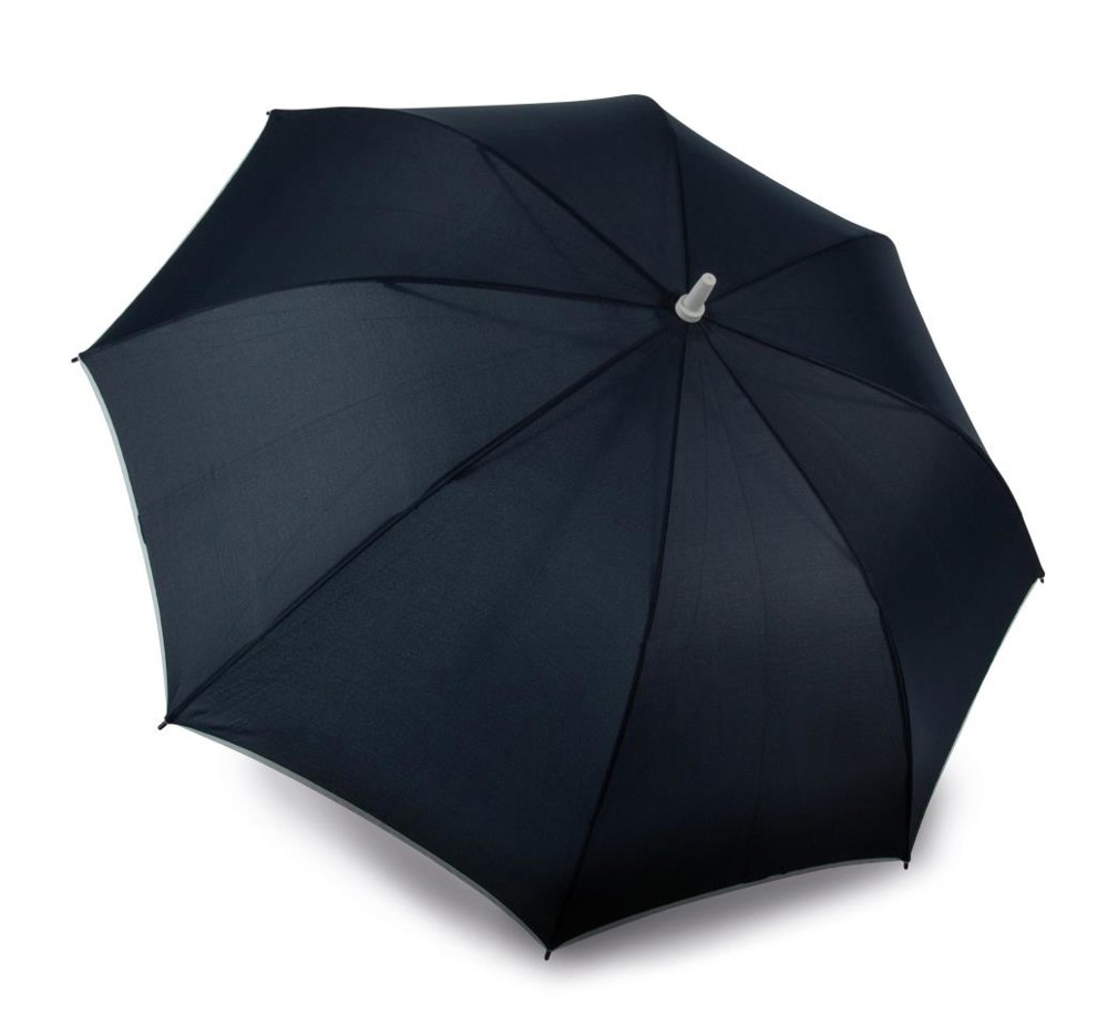 Automatische paraplu - navy/snow grey