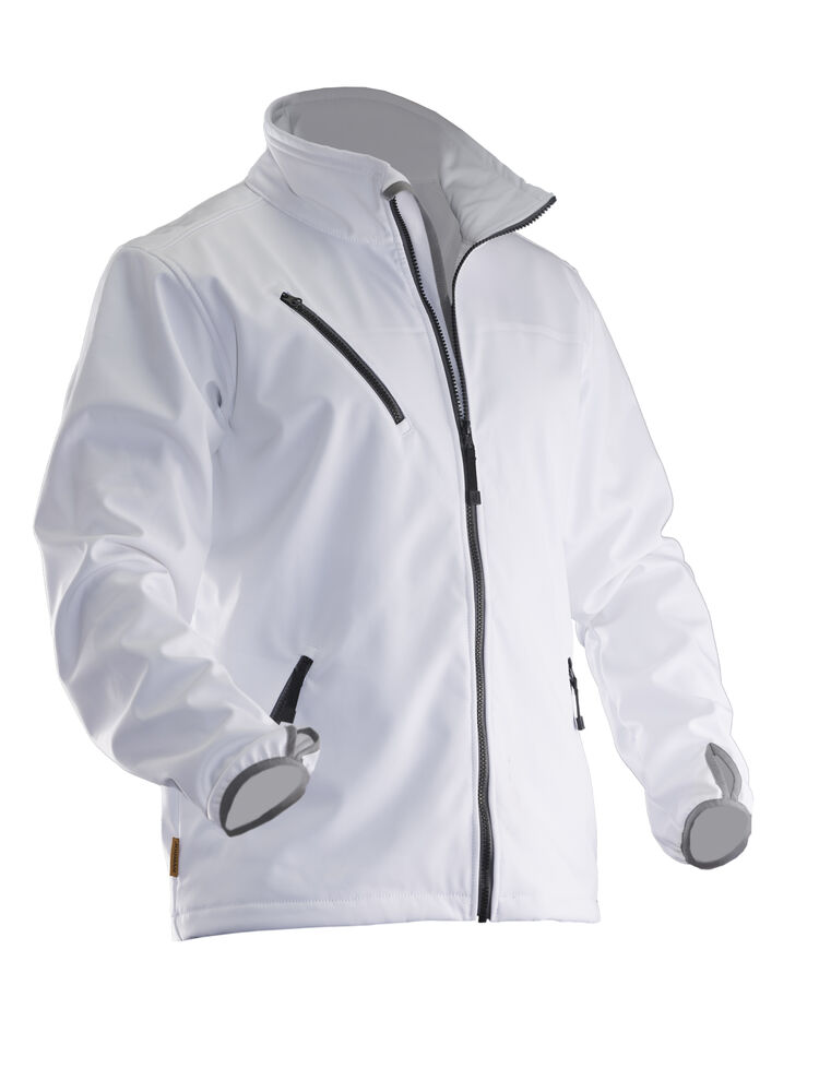 Jobman - 1201 Softshell Jacket - wit