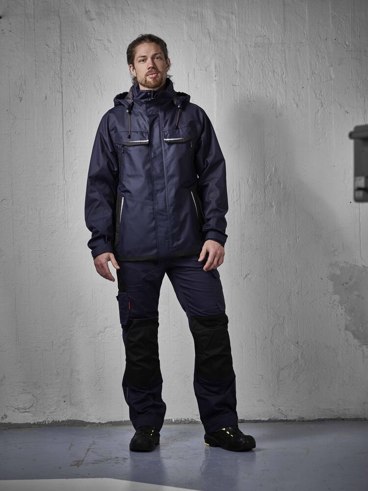 Jobman - 1284 Shell Jacket Navy/Zwart 4XL