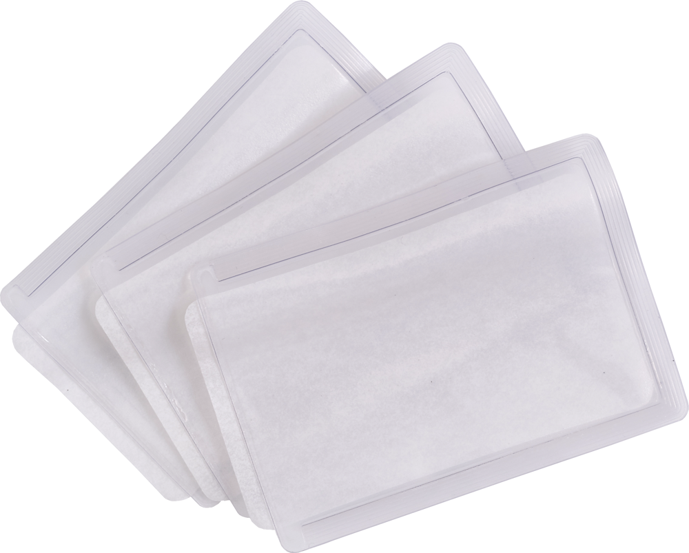 YID04 - Heat Apply ID Pockets (Packs of 50)