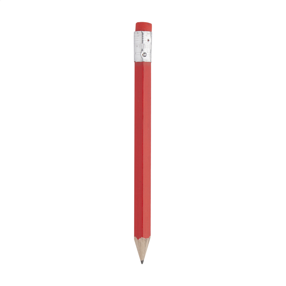 Komin - mini potlood - rood