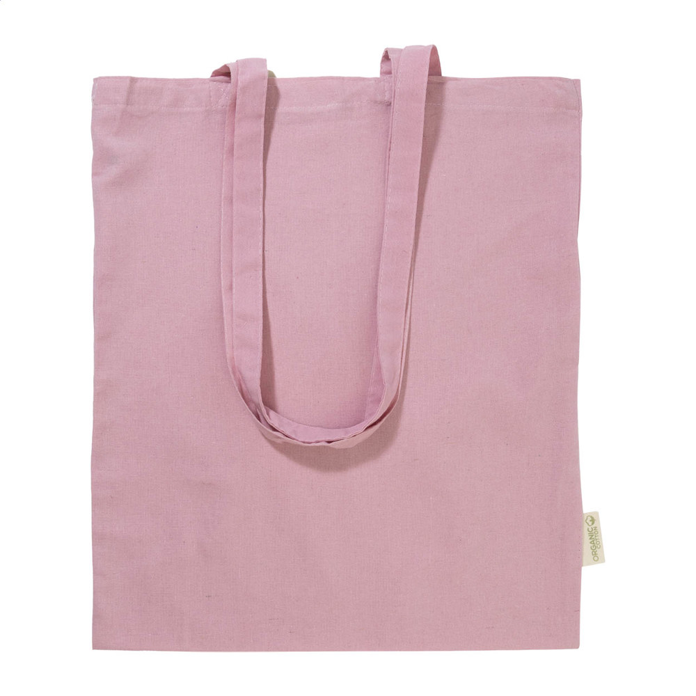 Borough - katoenen boodschappentas - roze