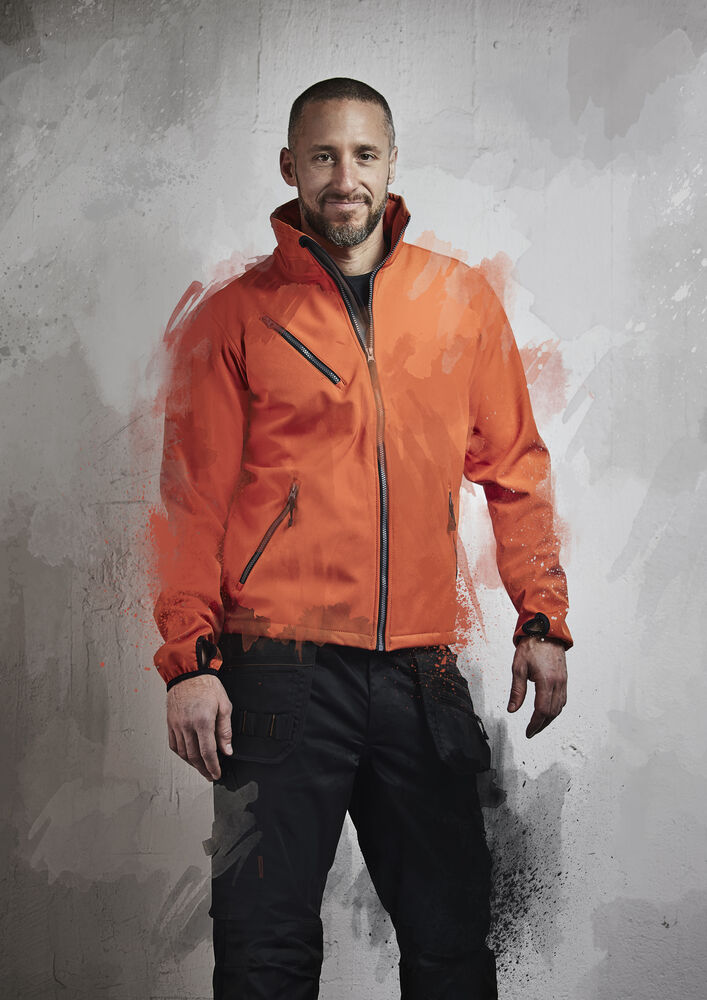 Jobman - 1201 Softshell Jacket Rood 3XL