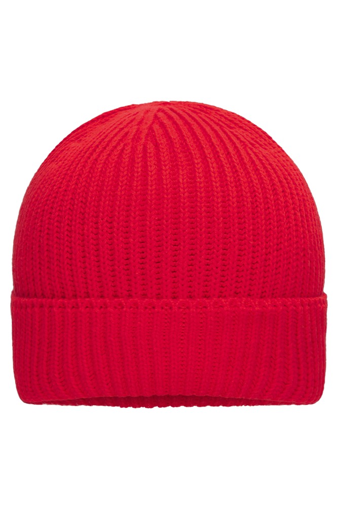 Bio Cotton Winter Beanie OCS Standard - Red