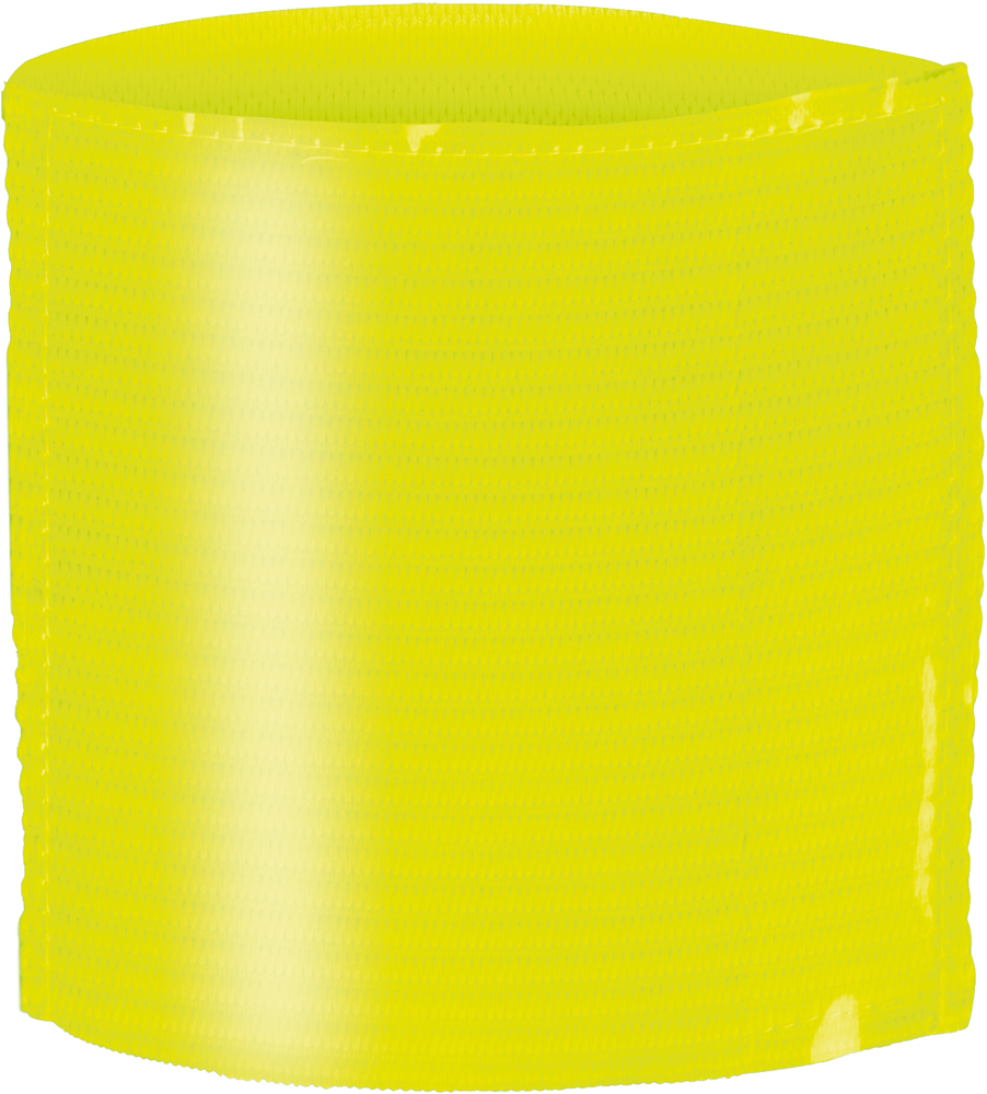 PA678 - Elastisch Armbandje Met Etiket - Fluorescent Yellow