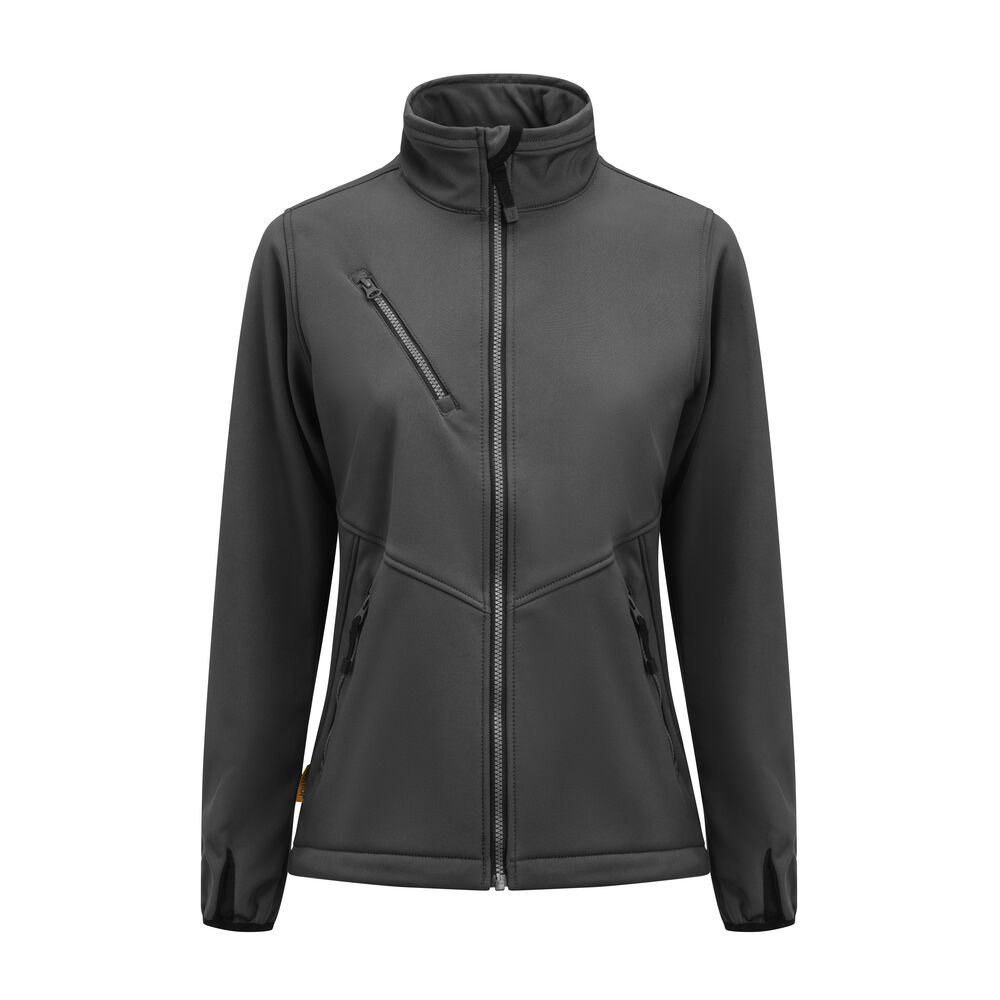 Jobman - 1203 Women’S Softshell Jacket - Donkergrijs/Donkergrijs