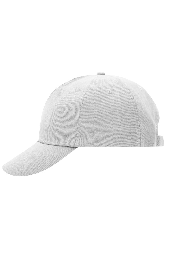 5 Panel Cap - White