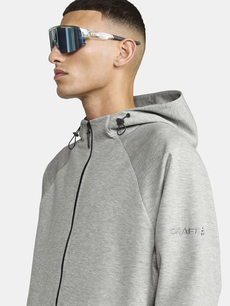 Craft - ADV Join FZ Hoodie M Grey Melange XL