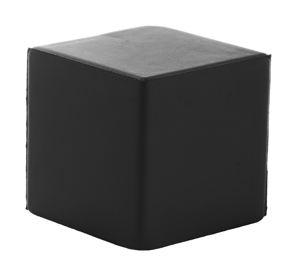 Cubix - antistress bal - zwart