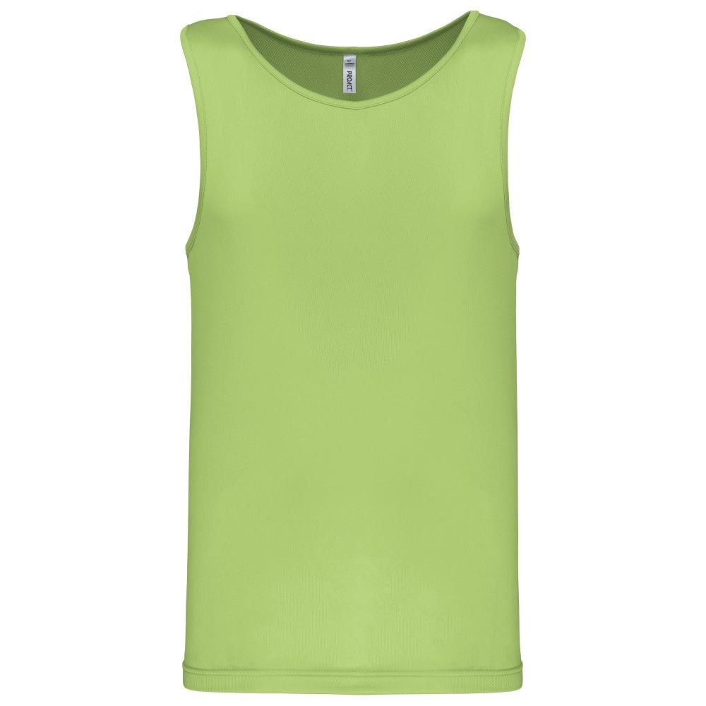 Herensporttop - Lime