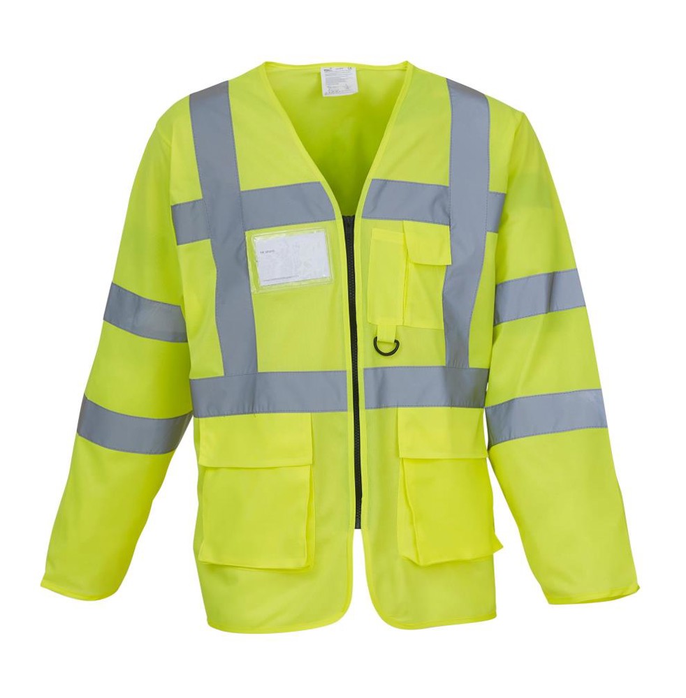 Hi -Vis jacket - hi vis yellow