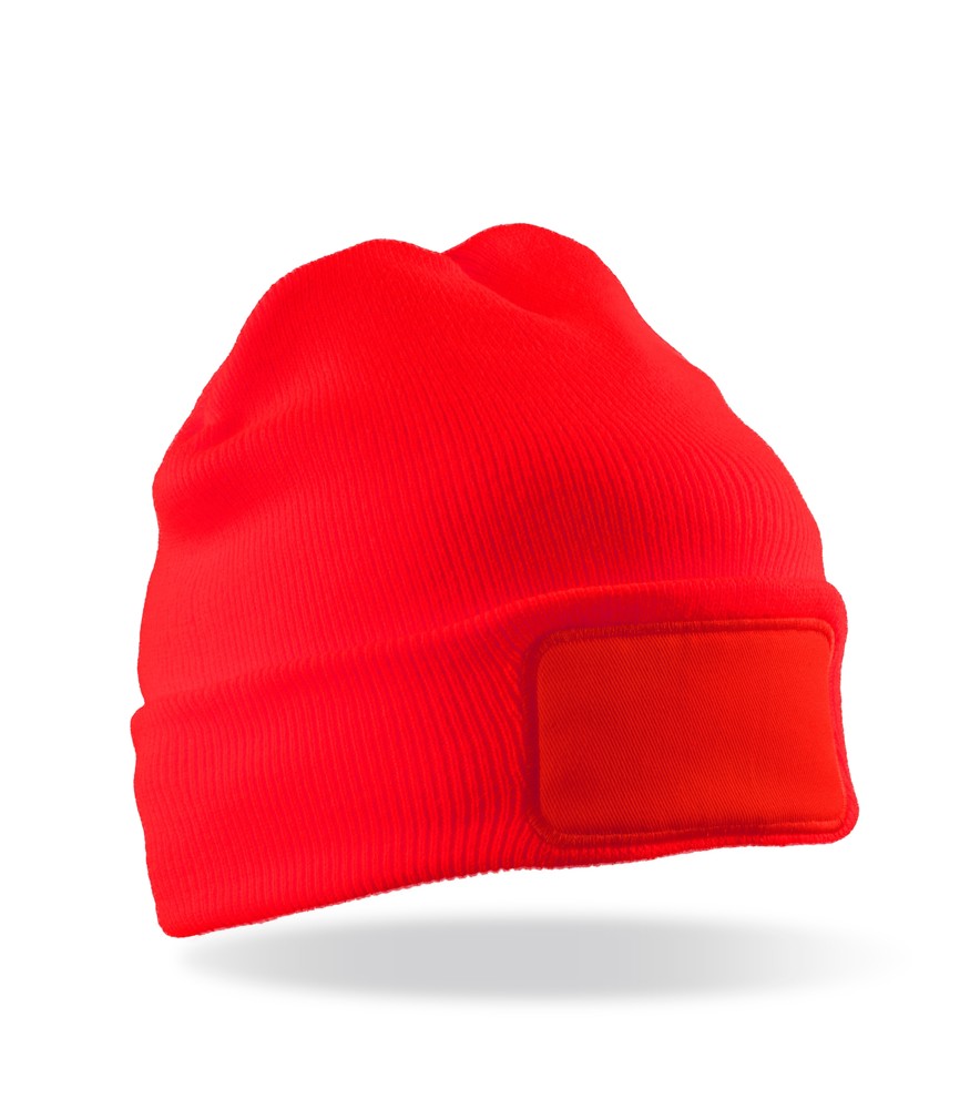 Bedrukbare muts in gerecycled Thinsulate™ - Red