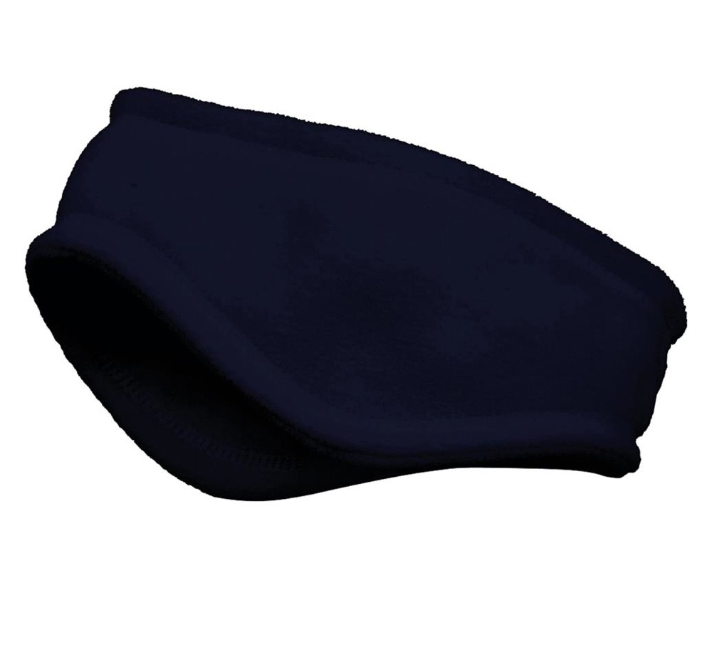 Fleece Hoofdband - Navy