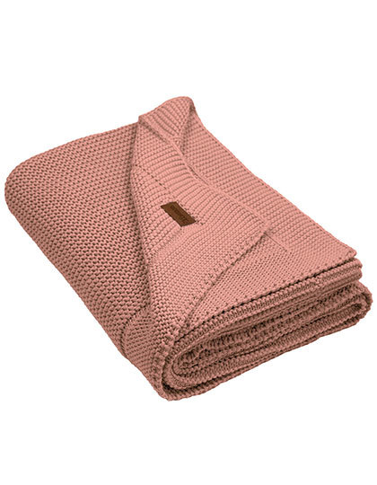ARTG - Babiezz® Organic Knitted Blanket - Soft Pink