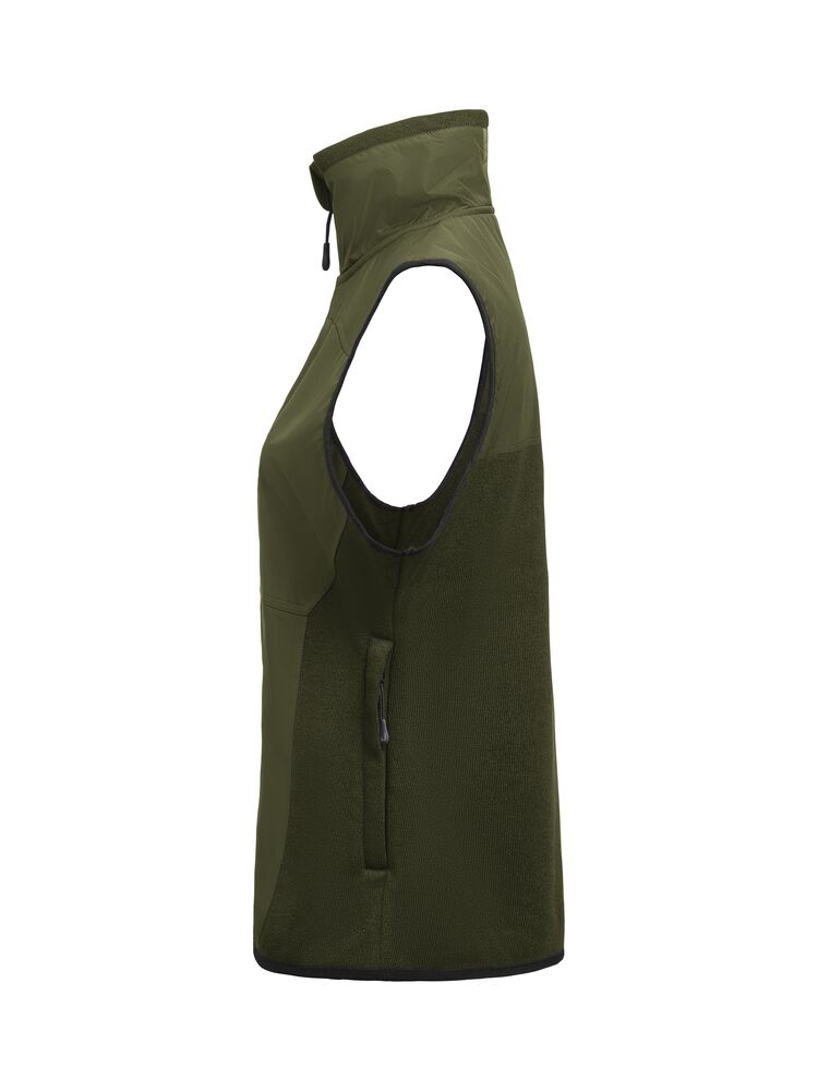 Jobman - 1277 Women's Fleece Vest Olijfgroen S