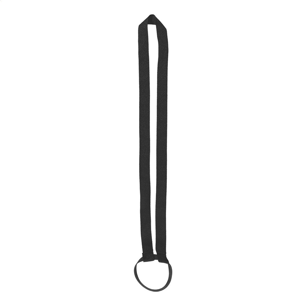 Lancup - drink houder lanyard - zwart