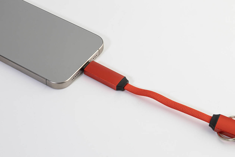 Keycab - sleutelhanger 60W USB-C kabel