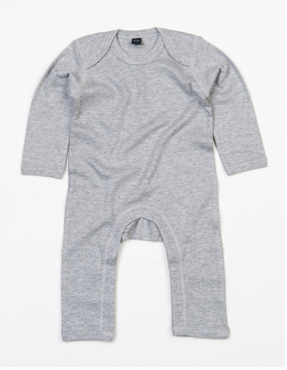 Baby Rompasuit - Heather Grey Melange