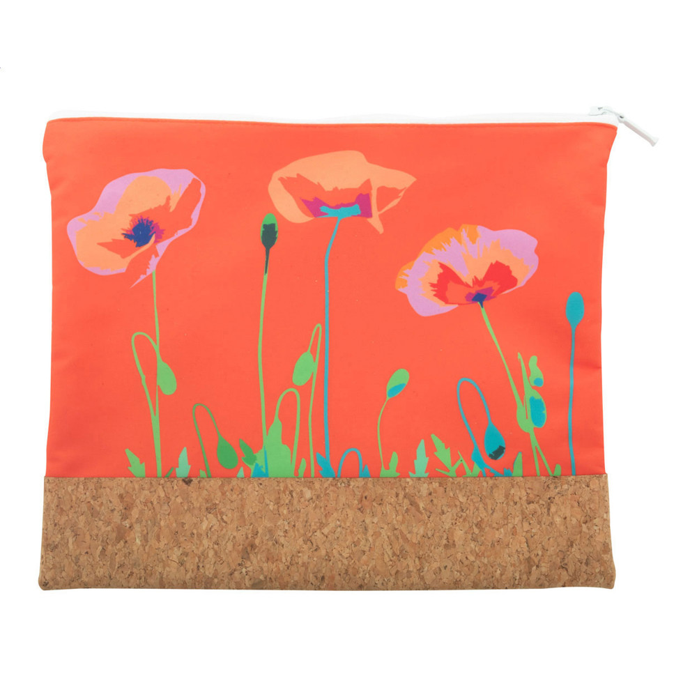 CreaBeauty Cork L - custom made make-up tas - wit/natuurlijk