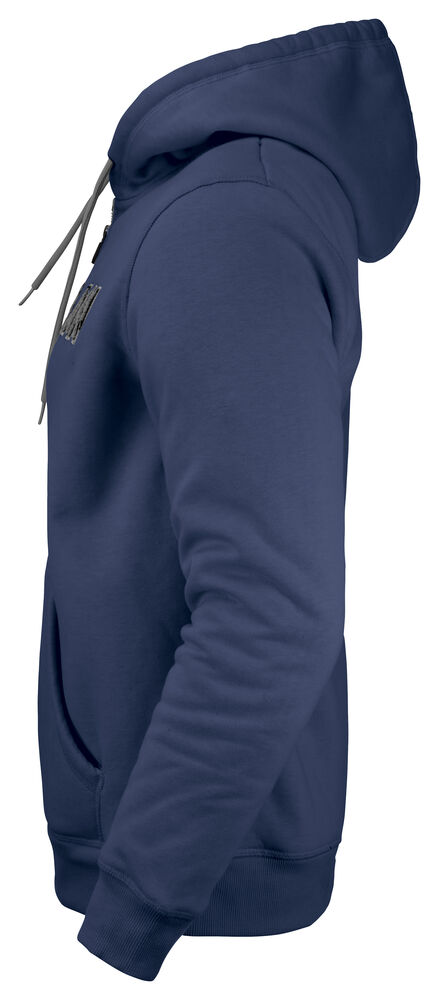 Jobman - 5154 Vintage Hoodie Lined Navy/Donkergrijs S