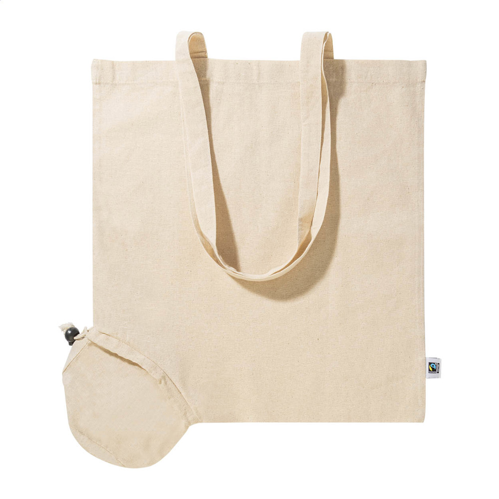 Fershop Fold - Fairtrade opvouwbare boodschappentas