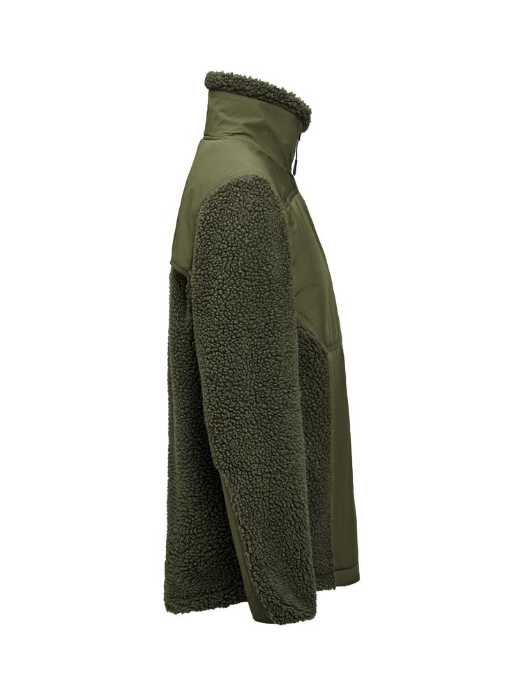 Jobman - 1175 Pile Jacket Olijfgroen XL