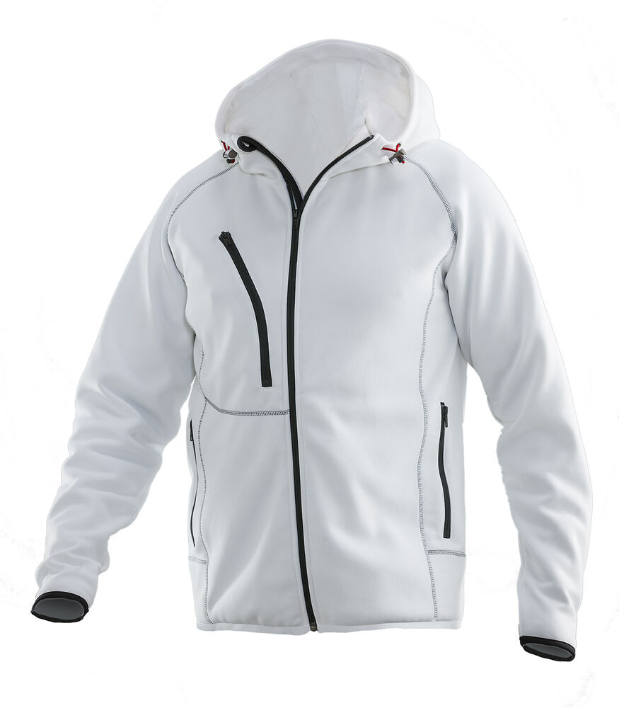Jobman - 5152 Hoodie - wit