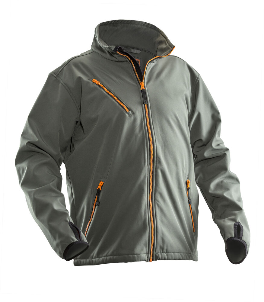 Jobman - 1201 Softshell Jacket - Donkergrijs