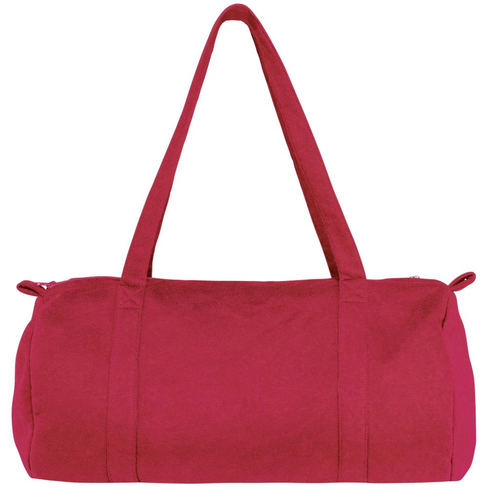 Duffeltas van fleece - Hibiscus Red