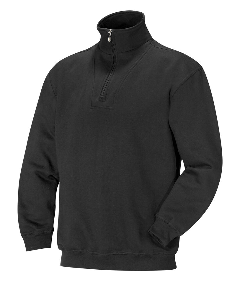 Jobman - 5500 Halfzip Sweatshirt - zwart