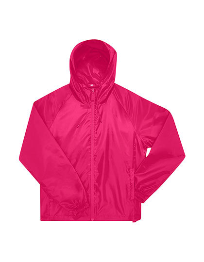 B&C BE INSPIRED - #Reset Windbreaker - Magenta Pink