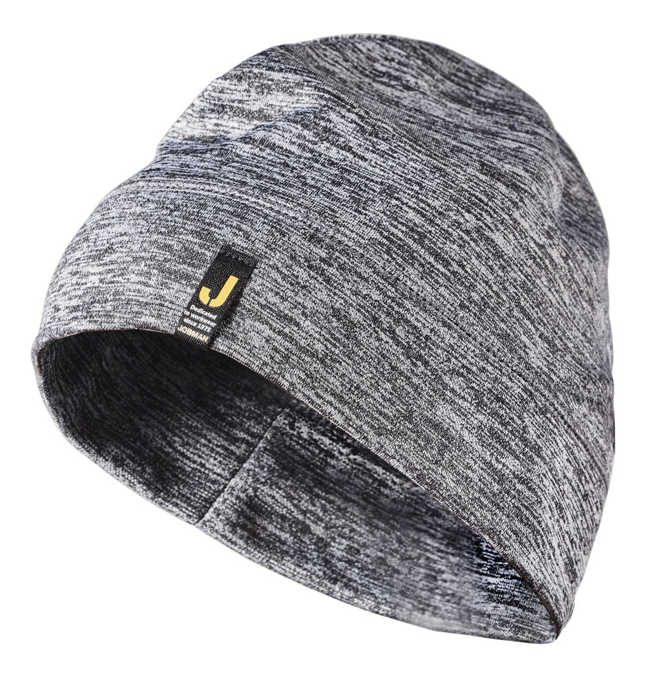 Jobman - 9042 Beanie Spun Dye - Zwart Melange