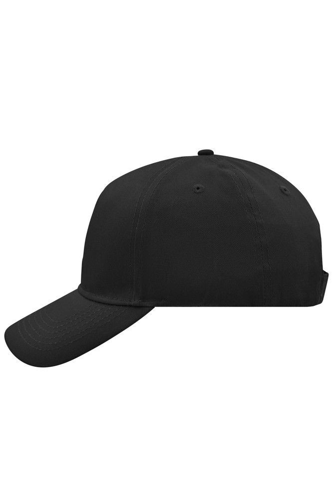 5 Panel Cap - Black