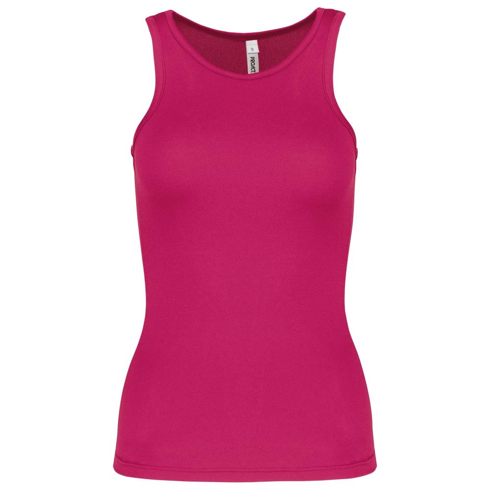 Damessporttop - fuchsia