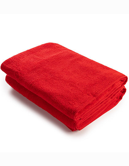 ARTG - Bath Towel - Fire Red