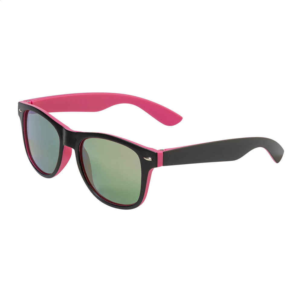 Noosa - zonnebril - fuchsia/zwart