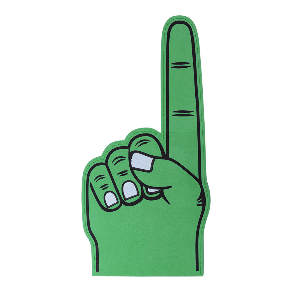 Fanly - foam hand - groen