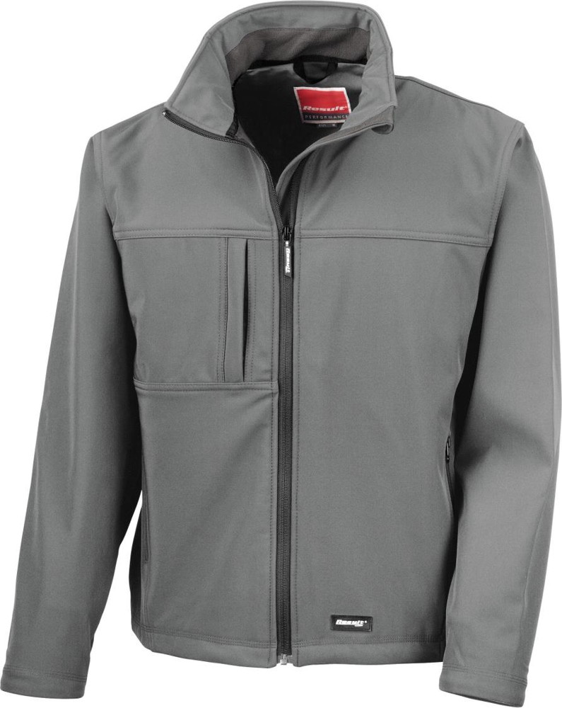 Classic Soft Shell Jacket - Grey