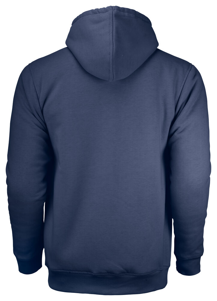 Jobman - 5154 Vintage Hoodie Lined Navy/Donkergrijs S