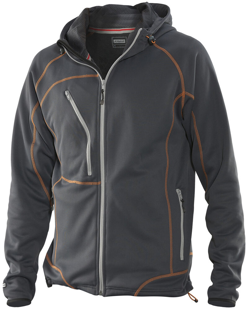 Jobman - 5152 Hoodie Wit XS